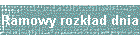 Ramowy rozkad dnia