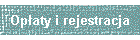 Opaty i rejestracja